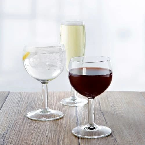 Vicrila Verres à Vin Boîte De 12 Verres à Pied Trempés 25 Cl Transparent 2 Vicrila Verres à Vin Boîte De 12 Verres à Pied Trempés 25 Cl Transparent – Image 2