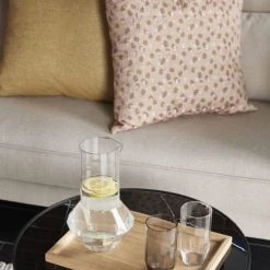 Hubsch Verres à Eau Carafe En Verre Transparent -Verres Soldes Boutique carafe en verre transparent 3