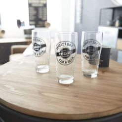 Maisons Du Monde Verres De Bar Chope à Bière En Verre - Lot De 6 -Verres Soldes Boutique chope a biere en verre 1000 11 35 181911 3