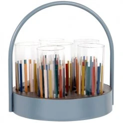 Maisons Du Monde Verres à Eau Composition Verres (x6) Multicolore