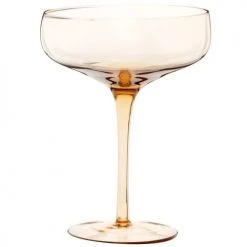 Maisons Du Monde Flutes Et Coupes De Champagne Coupe à Champagne En Verre Fumé - Lot De 4