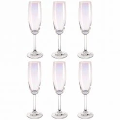 Maisons Du Monde Flutes Et Coupes De Champagne Flûte à Champagne En Verre - Lot De 6
