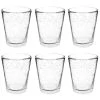 Maisons Du Monde Verres à Eau Gobelet En Verre Bullé - Lot De 6