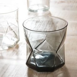 Maisons Du Monde Vaisselle De Noël Gobelet En Verre Gris - Lot De 6 -Verres Soldes Boutique gobelet en verre gris 1000 10 5 154370 3
