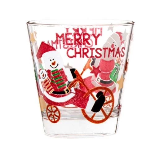 Maisons Du Monde Vaisselle De Noël Gobelet En Verre Imprimé Père Noël - Lot De 6 1 Maisons Du Monde Vaisselle De Noël Gobelet En Verre Imprimé Père Noël - Lot De 6
