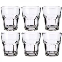 Wadiga Verres à Eau Gobelets à Eau Ou Liqueur En Verre 29cl - Lot De 6