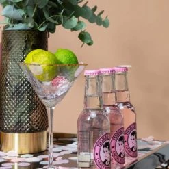 Kare Design Verres De Bar Lot De 4 - Verre à Cocktail En Verre Bord Doré -Verres Soldes Boutique lot de 4 verre a cocktail en verre bord dore 3