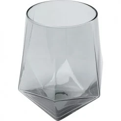 Kare Design Verres à Eau Lot De 4 - Verre à Eau En Verre Fumé -Verres Soldes Boutique lot de 4 verre a eau en verre fume 2