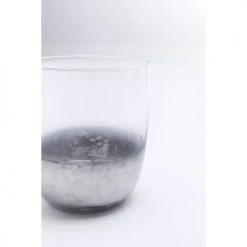 Kare Design Verres à Eau Lot De 4 - Verre à Eau En Verre Transparent Et Argenté -Verres Soldes Boutique lot de 4 verre a eau en verre transparent et argente 3