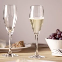 Verres Soldes Boutique -Verres Soldes Boutique lot de 6 coupes a champagne 330ml verre transparent 1