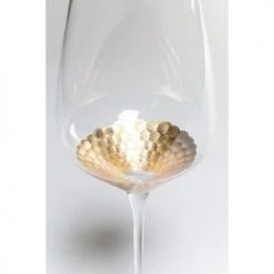 Kare Design Flutes Et Coupes De Champagne Lot De 6 - Flûtes à Champagne En Verre Fond Doré -Verres Soldes Boutique lot de 6 flutes a champagne en verre fond dore 3
