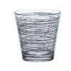 Table Passion Verres à Eau Lot De 6 - Gobelet 27 Cl En Verre Bleu