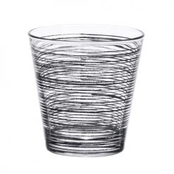 Table Passion Verres à Eau Lot De 6 - Gobelet 27 Cl En Verre Gris