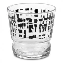 Table Passion Verres à Eau Lot De 6 - Gobelet 28 Cl En Verre Noir