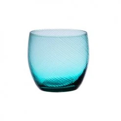 Table Passion Verres à Eau Lot De 6 - Gobelet 31,5 Cl Turquoise En Verre Bleu