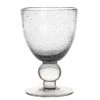 Table Passion Verres à Vin Lot De 6 - Verre à Pied Artisan Bullé 28 Cl Transparent