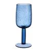 Table Passion Verres à Vin Lot De 6 - Verre à Pied Bullé 28 Cl Bleu