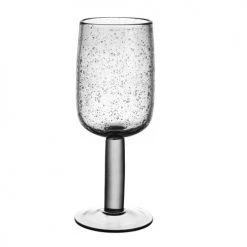Table Passion Verres à Vin Lot De 6 - Verre à Pied Bullé 28 Cl Transparent