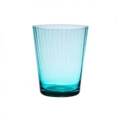 Table Passion Verres à Eau Lot De 6 - Verre Venise 37 Cl Turquoise Bleu