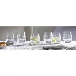 Leonardo Verres à Vin Lot De 6 Verres à Eau Gravés 360ml Verre Transparent -Verres Soldes Boutique lot de 6 verres a eau graves 360ml verre transparent 2