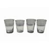Maison Tilleul Verres à Eau Set De 4 Verres Beldi Transparent