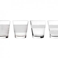 Salt&Pepper Verres à Eau Verre 26,5cl 4 Pièces Blanc