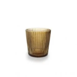 Salt&Pepper Verres à Eau Verre 32cl 4 Pièces Brun