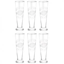Maisons Du Monde Verres De Bar Verre à Bière En Verre - Lot De 6
