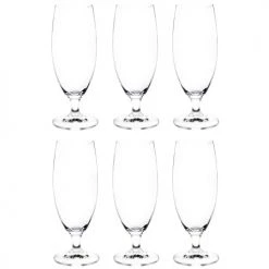 Maisons Du Monde Verres De Bar Verre à Bière En Verre Transparent - Lot De 6