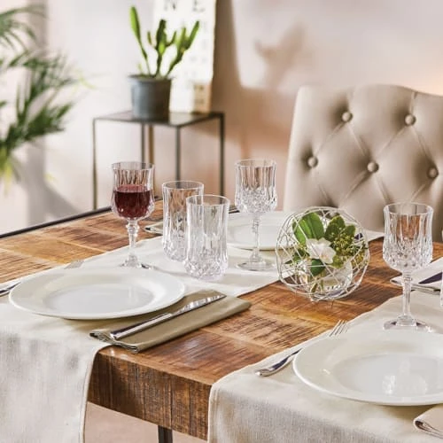 Cristal D’Arques Verres à Eau Verre à Eau 28 Cl - Lot De 6 2 Cristal D’Arques Verres à Eau Verre à Eau 28 Cl - Lot De 6 – Image 2