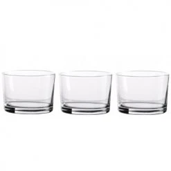 Wadiga Verres à Eau Verre à Eau En Verre 23cl - Lot De 3