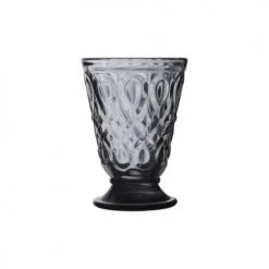 La Rochère Verres à Eau Verre à Eau En Verre Anthracite - Lot De 6