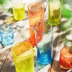 La Rochère Verres à Eau Verre à Eau En Verre Bleu Azur - Lot De 6 -Verres Soldes Boutique verre a eau en verre bleu azur lot de 6 2