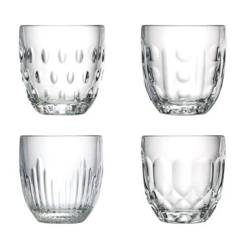 La Rochère Verres à Eau Verre à Eau En Verre Transparent- Set De 4 1 La Rochère Verres à Eau Verre à Eau En Verre Transparent- Set De 4
