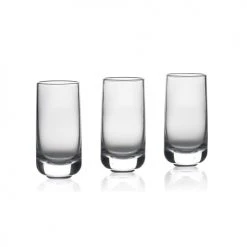 Zone Denmark Verres De Bar Verre à Liqueur En Verre Transparent - Lot De 3
