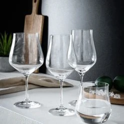 Maisons Du Monde Verres à Vin Verre à Pied En Verre H22 - Lot De 6 -Verres Soldes Boutique verre a pied en verre h22 1000 16 25 215644 2