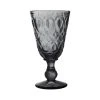La Rochère Verres à Vin Verre à Pied Mécanique En Verre Anthracite - Lot De 6