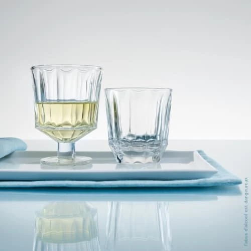 La Rochère Verres à Vin Verre à Pied Mécanique En Verre Transparent - Lot De 6 2 La Rochère Verres à Vin Verre à Pied Mécanique En Verre Transparent - Lot De 6 – Image 2