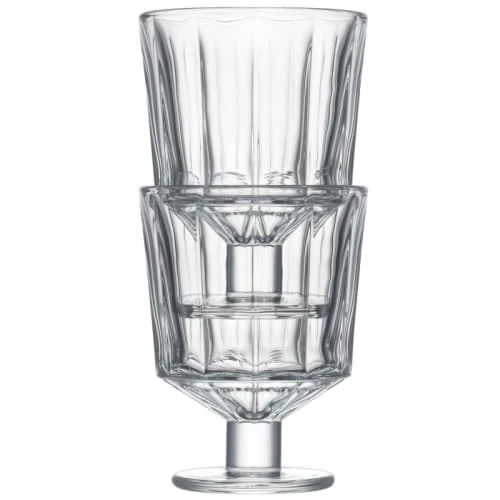 La Rochère Verres à Vin Verre à Pied Mécanique En Verre Transparent - Lot De 6 4 La Rochère Verres à Vin Verre à Pied Mécanique En Verre Transparent - Lot De 6 – Image 4