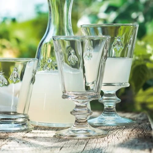 La Rochère Verres à Vin Verre à Pied Mécanique En Verre Transparent- Set De 4 2 La Rochère Verres à Vin Verre à Pied Mécanique En Verre Transparent- Set De 4 – Image 2