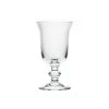 La Rochère Verres à Eau Verre à Pied Soufflé Bouche En Verre Transparent - Lot De 6