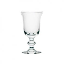 La Rochère Verres à Vin Verre à Pied Soufflé Bouche En Verre Transparent - Lot De 6