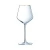 Cristal D’Arques Verres à Vin Verre à Pied Universal Bord Or 47cl - Lot De 4