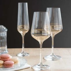 Maisons Du Monde Vaisselle De Noël Verre à Vin Coloris Or - Lot De 6 -Verres Soldes Boutique verre a vin coloris or 1000 9 12 163889 2