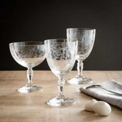 Maisons Du Monde Vaisselle De Noël Verre à Vin En Verre - Lot De 6 -Verres Soldes Boutique verre a vin en verre 1000 3 33 127010 7