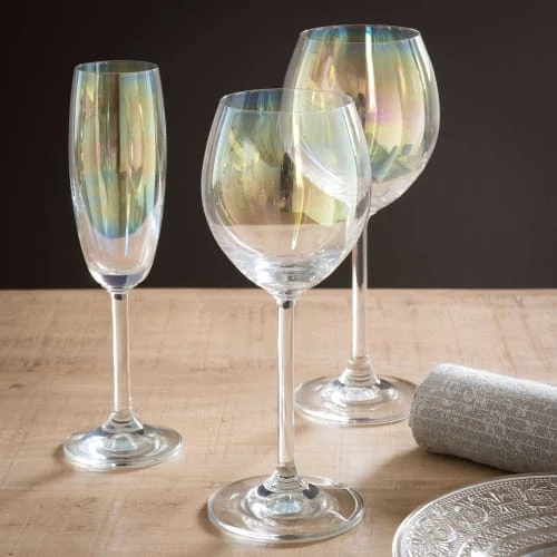 Maisons Du Monde Verres à Vin Verre à Vin En Verre - Lot De 6 3 Maisons Du Monde Verres à Vin Verre à Vin En Verre - Lot De 6 – Image 3