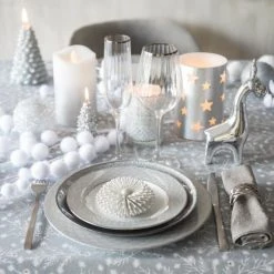 Maisons Du Monde Vaisselle De Noël Verre à Vin En Verre Et Fil Doré - Lot De 6 -Verres Soldes Boutique verre a vin en verre et fil dore 1000 13 6 186146 4