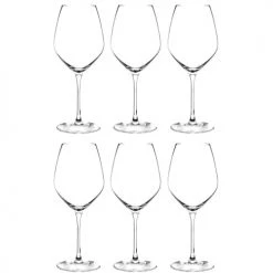 Maisons Du Monde Verres à Vin Verre à Vin En Verre Transparent - Lot De 6