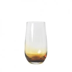Broste Copenhagen Verres à Eau Verre Ambre 55cl