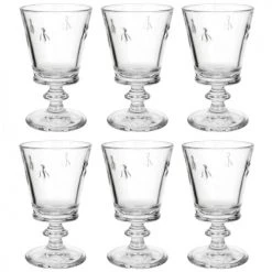 Maisons Du Monde Vaisselle De Noël Verre En Verre - Lot De 6